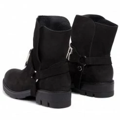 Bottes Et Autres Bottines KARINO - 3172/003-P Czarny/Nubuk Noir -G-Shock Soldes Magasin 0000206245762 03 az