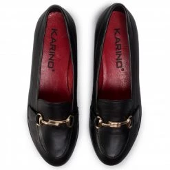 Chaussures Basses Loafers KARINO - 3053/076-9 Noir Noir -G-Shock Soldes Magasin 0000206245861 07 mg