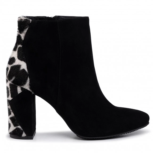 Bottes Et Autres Bottines KARINO - 3124/003-P Czarny Welur Noir 4 Bottes Et Autres Bottines KARINO - 3124/003-P Czarny Welur Noir – Image 2