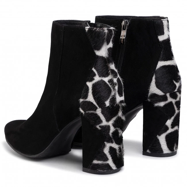 Bottes Et Autres Bottines KARINO - 3124/003-P Czarny Welur Noir 5 Bottes Et Autres Bottines KARINO - 3124/003-P Czarny Welur Noir – Image 3