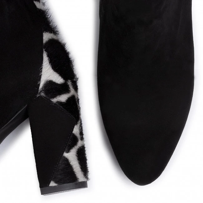 Bottes Et Autres Bottines KARINO - 3124/003-P Czarny Welur Noir 7 Bottes Et Autres Bottines KARINO - 3124/003-P Czarny Welur Noir – Image 5