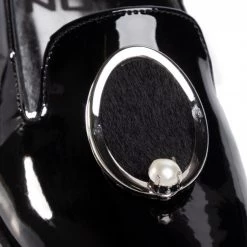 Chaussures Basses Loafers KARINO - 3289/090-P Czarny/Lakier Noir -G-Shock Soldes Magasin 0000206933010 06 pl