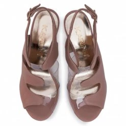 Mules Et Sandales Sandales KARINO - 3296/007 J. Brąz/Lico Marron -G-Shock Soldes Magasin 0000206933195 5