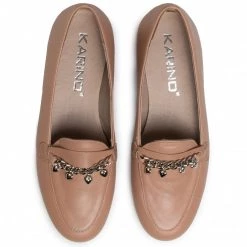 Chaussures Basses Loafers KARINO - 3326/007-P J.Brąz Marron -G-Shock Soldes Magasin 0000206933836 05 mn