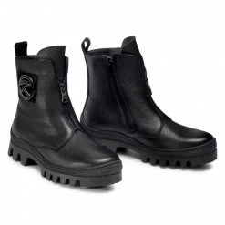 Bottes Et Autres Bottes De Randonnée Karino - 3459/076-F Noir Noir -G-Shock Soldes Magasin 0000207769359 04 rz