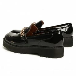 Chaussures Basses Loafers KARINO - 3490/090-P Czarny Lakier Noir -G-Shock Soldes Magasin 0000207769502 02 rz