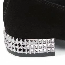 Bottes Et Autres Bottines KARINO - 3581/003-P Czarny/Welur Noir -G-Shock Soldes Magasin 0000207770140 04 rz