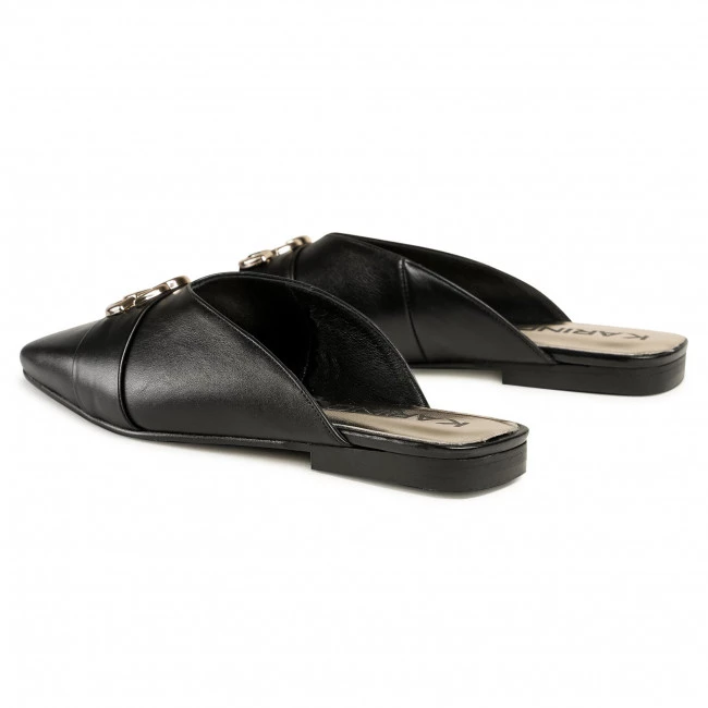 Mules Et Sandales Mules / Sandales De Bain KARINO - 3697/076-P Czarny/Lico Noir 5 Mules Et Sandales Mules / Sandales De Bain KARINO - 3697/076-P Czarny/Lico Noir – Image 3