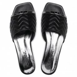 Mules Et Sandales Mules / Sandales De Bain KARINO - 3707/076-P Czarny Noir -G-Shock Soldes Magasin 0000208282499 04 rz