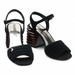 Mules Et Sandales Sandales KARINO - 3772/003-P Noir Noir -G-Shock Soldes Magasin 0000208282819 05 rz