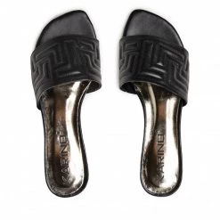 Mules Et Sandales Mules / Sandales De Bain KARINO - 3839/076-P Czarny/Lico Noir -G-Shock Soldes Magasin 0000208301763 06 ki