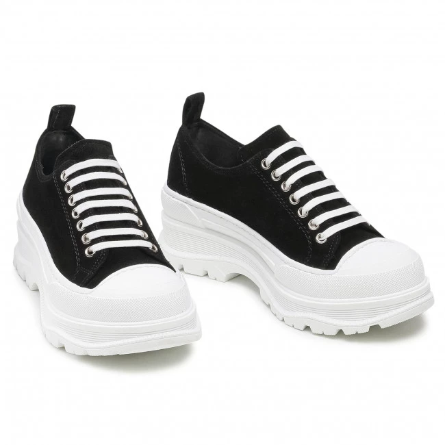 Chaussures Basses KARINO - 3901/003-P Czarny/Welur Noir 7 Chaussures Basses KARINO - 3901/003-P Czarny/Welur Noir – Image 5