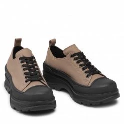 Chaussures Basses KARINO - 3901/043-P Ciemny Beż Beige -G-Shock Soldes Magasin 0000209210453 08 rz 1