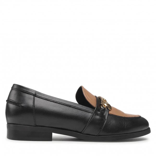 Chaussures Basses Loafers KARINO - 3903/043-P Czarny/Beż Noir 4 Chaussures Basses Loafers KARINO - 3903/043-P Czarny/Beż Noir – Image 2