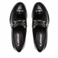 Chaussures Basses KARINO - 3920/090-P Czarny/Lakier Noir -G-Shock Soldes Magasin 0000209210521 04 rz 1