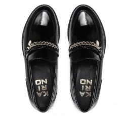 Chaussures Basses KARINO - 3938/090-P Czarny/Lakier Noir -G-Shock Soldes Magasin 0000209210576 04 rz 1