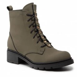 Bottes Et Autres Bottes De Randonnée KARINO - 3541/066-F Zielony Vert