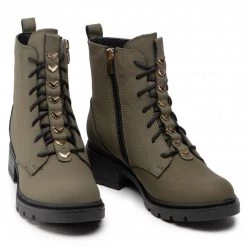 Bottes Et Autres Bottes De Randonnée KARINO - 3541/066-F Zielony Vert -G-Shock Soldes Magasin 0000209210996 07 kt