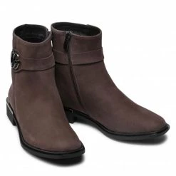 Bottes Et Autres Bottines KARINO - 3851/015-F Brąz Marron -G-Shock Soldes Magasin 0000209211016 04 rz