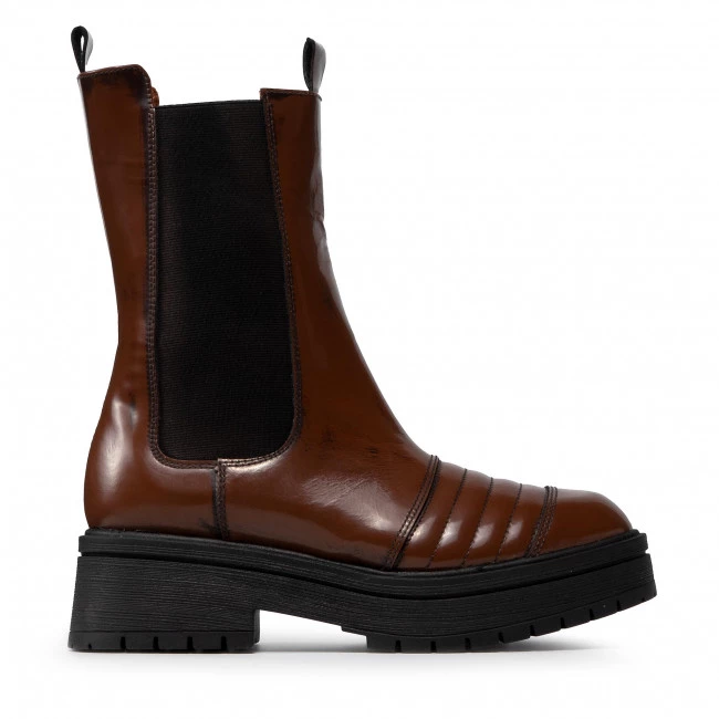 Bottes Et Autres Bottines KARINO - 3863/015-F Brąz Marron 4 Bottes Et Autres Bottines KARINO - 3863/015-F Brąz Marron – Image 2