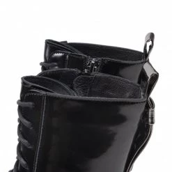 Bottes Et Autres Bottines KARINO - 3898/090-F Czarny/Lakier Noir -G-Shock Soldes Magasin 0000209211238 03 pl