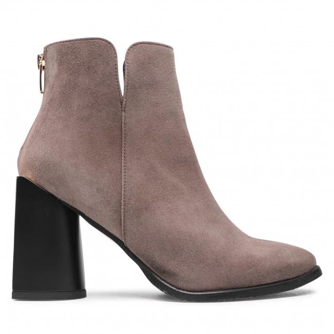 Bottes Et Autres Bottines KARINO - 3921/000-P Ciemny Beż Gris 4 Bottes Et Autres Bottines KARINO - 3921/000-P Ciemny Beż Gris – Image 2