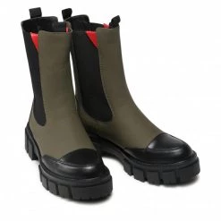 Bottes Et Autres Bottines Chelsea KARINO - 3924/066-F Vert Vert -G-Shock Soldes Magasin 0000209211573 04 rz