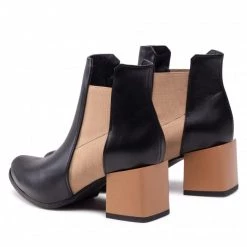 Bottes Et Autres Bottines KARINO - 3964/043-P Czarny/Beż Beige, Noir -G-Shock Soldes Magasin 0000209212044 02 rz