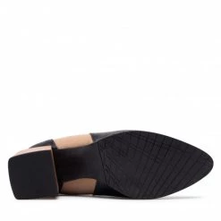 Bottes Et Autres Bottines KARINO - 3964/043-P Czarny/Beż Beige, Noir -G-Shock Soldes Magasin 0000209212044 04 rz