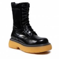 Bottes Et Autres Bottines KARINO - 3971/090-F Czarny/Lakier Noir