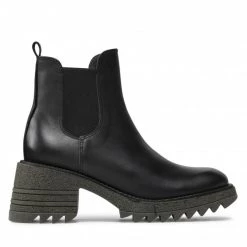 Bottes Et Autres Bottines KARINO - 4013/076-P Noir Noir -G-Shock Soldes Magasin 0000209374346 06 rz