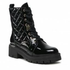 Bottes Et Autres Bottines KARINO - 4031-090-F Czarny Naplak Noir