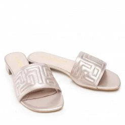 Mules Et Sandales Mules / Sandales De Bain KARINO - 3839/074-P Złoty Or -G-Shock Soldes Magasin 0000209454161 05 mk