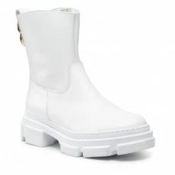 Bottes Et Autres Bottines KARINO - 4124/010-F Biały Lico Blanc