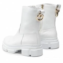 Bottes Et Autres Bottines KARINO - 4124/010-F Biały Lico Blanc -G-Shock Soldes Magasin 0000209970708 02 pa