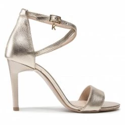 Mules Et Sandales Sandales KARINO - 4115/074-P Złoty/Lico Or -G-Shock Soldes Magasin 0000300310946 04 ki