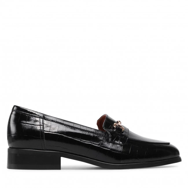 Chaussures Basses Loafers KARINO - 4151/126-P Czarny Tłoczony/Lico Noir 4 Chaussures Basses Loafers KARINO - 4151/126-P Czarny Tłoczony/Lico Noir – Image 2