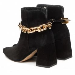 Bottes Et Autres Bottines KARINO - 3977/003 Czarny/Welur Noir -G-Shock Soldes Magasin 0000300312599 02 ki 1