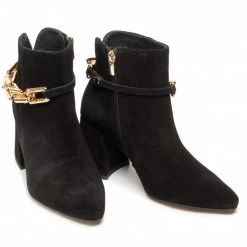 Bottes Et Autres Bottines KARINO - 3977/003 Czarny/Welur Noir -G-Shock Soldes Magasin 0000300312599 05 ki 1