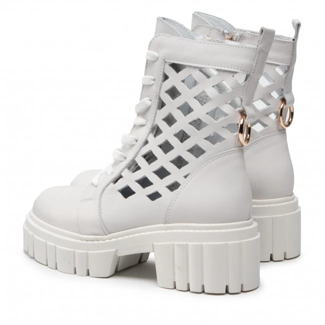 Bottes Et Autres Bottines KARINO - 4041/010-P Biały/Lico Blanc 5 Bottes Et Autres Bottines KARINO - 4041/010-P Biały/Lico Blanc – Image 3