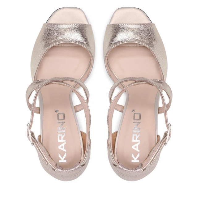 Mules Et Sandales Sandales KARINO - 4088/074-P Złoty/Lico Or 8 Mules Et Sandales Sandales KARINO - 4088/074-P Złoty/Lico Or – Image 6