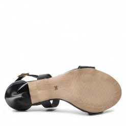 Mules Et Sandales Sandales KARINO - 4120/076-P Czarny/Lico Noir -G-Shock Soldes Magasin 0000300313749 08 rz