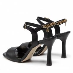 Mules Et Sandales Sandales KARINO - 4034/076 Czarny/Lico Noir -G-Shock Soldes Magasin 0000300314043 02 ts