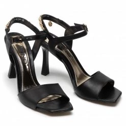 Mules Et Sandales Sandales KARINO - 4034/076 Czarny/Lico Noir -G-Shock Soldes Magasin 0000300314043 03 ts