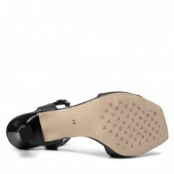 Mules Et Sandales Sandales KARINO - 4034/076 Czarny/Lico Noir -G-Shock Soldes Magasin 0000300314043 07 ts