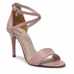 Mules Et Sandales Sandales KARINO - 4115/071-P Pudrowy Róż/Lico Rose