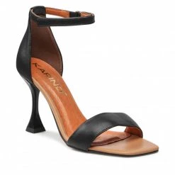 Mules Et Sandales Sandales KARINO - 4158/076-P Czarny Lico Noir