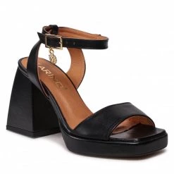 Mules Et Sandales Sandales KARINO - 4217/076-P Czarny/Lico Noir