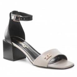 Mules Et Sandales Sandales KARINO - 4301/043-P Beż Czarny/Lico Beige, Noir