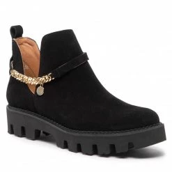 Bottes Et Autres Bottines Karino - 4176/126-P Czarny/Welur Noir